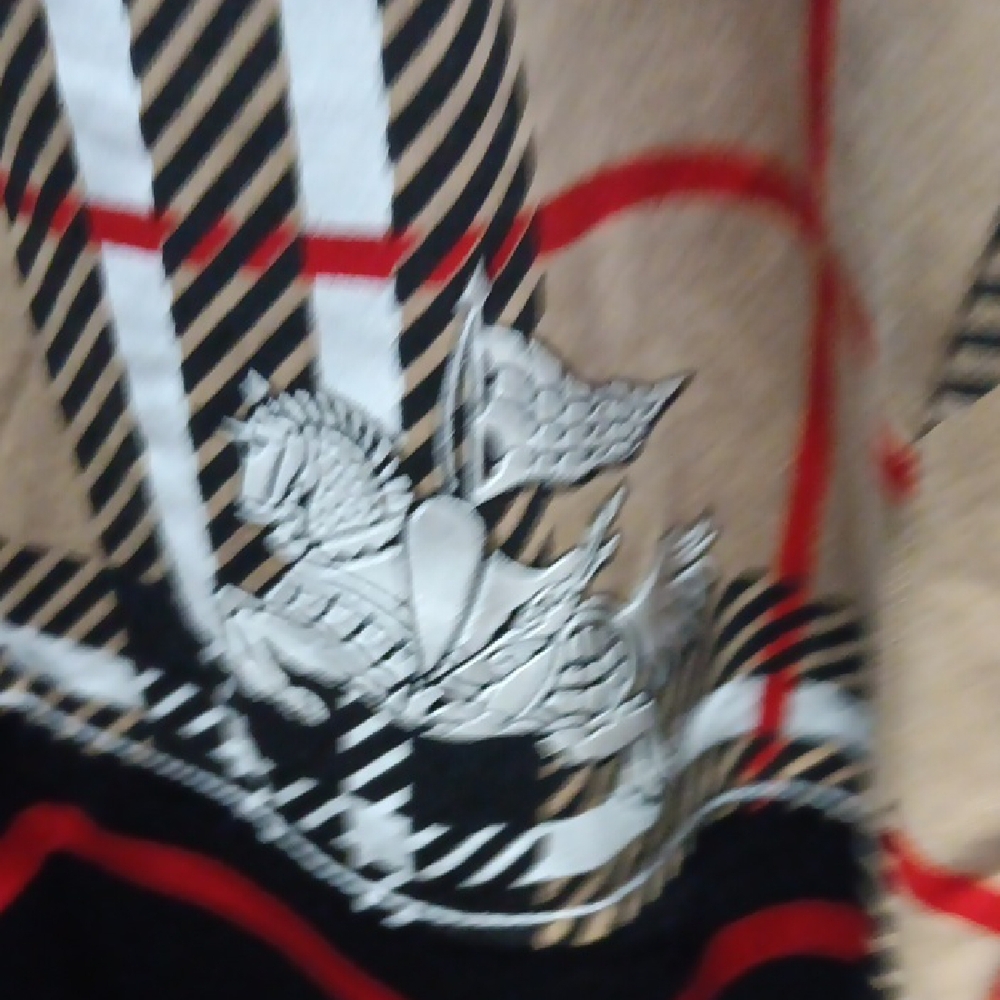 Classic Plaid Short Sleeve Tee - Black and Tan - Picture 3 of 5